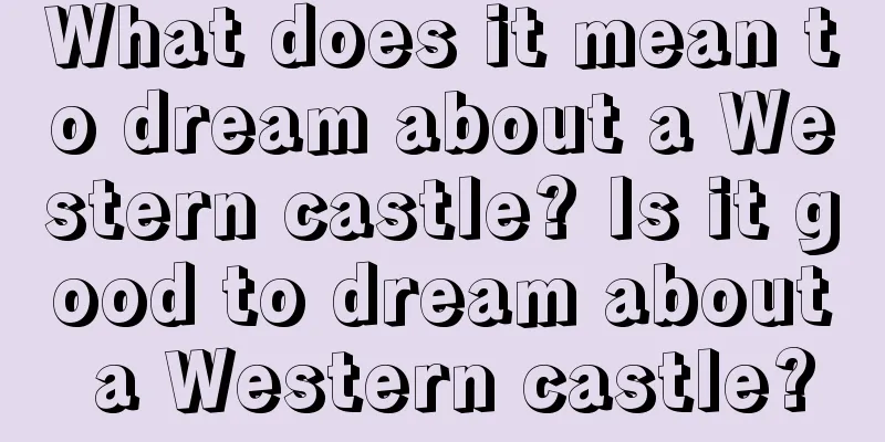 What does it mean to dream about a Western castle? Is it good to dream about a Western castle?