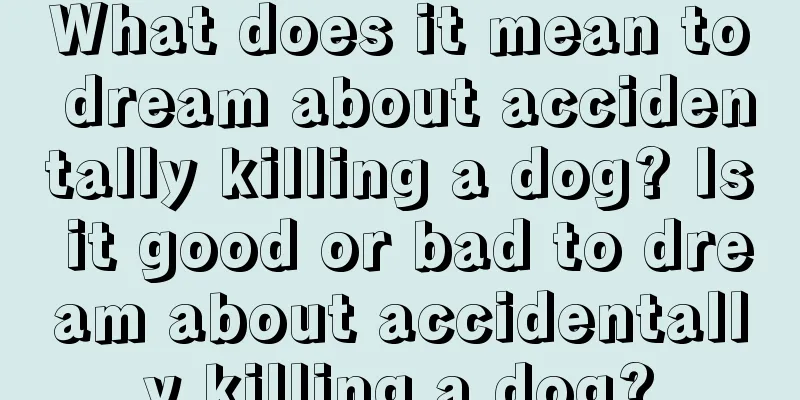 What does it mean to dream about accidentally killing a dog? Is it good or bad to dream about accidentally killing a dog?