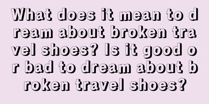 What does it mean to dream about broken travel shoes? Is it good or bad to dream about broken travel shoes?