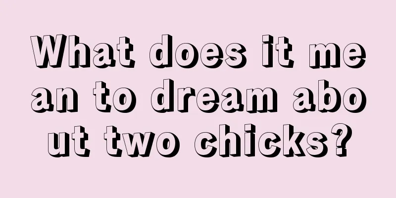 What does it mean to dream about two chicks?