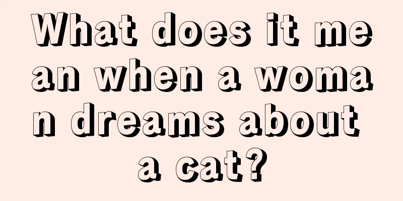 What does it mean when a woman dreams about a cat?