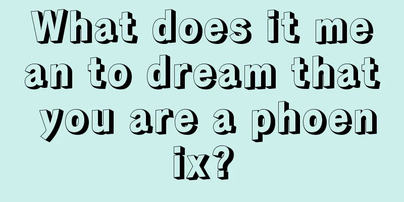 What does it mean to dream that you are a phoenix?