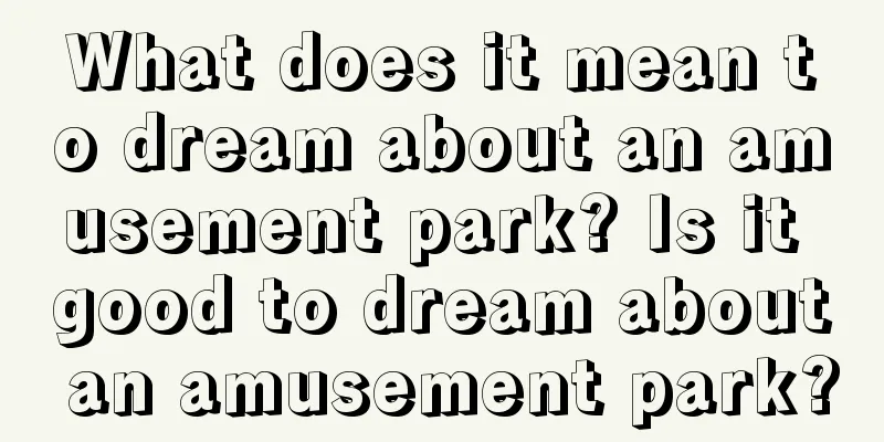 What does it mean to dream about an amusement park? Is it good to dream about an amusement park?