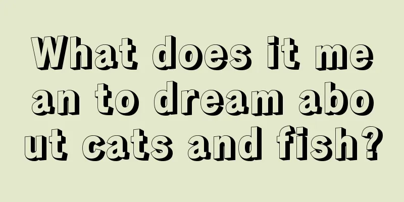 What does it mean to dream about cats and fish?