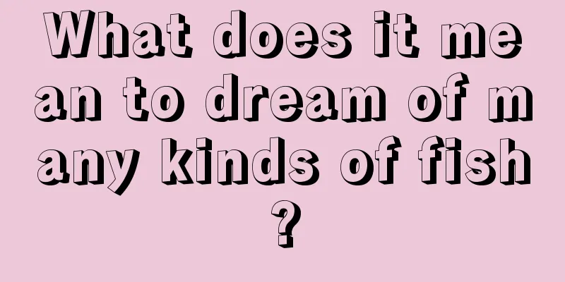 What does it mean to dream of many kinds of fish?