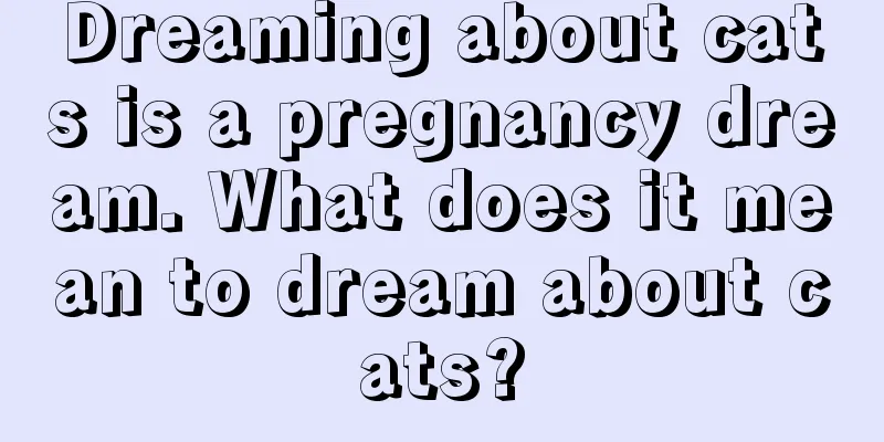 Dreaming about cats is a pregnancy dream. What does it mean to dream about cats?