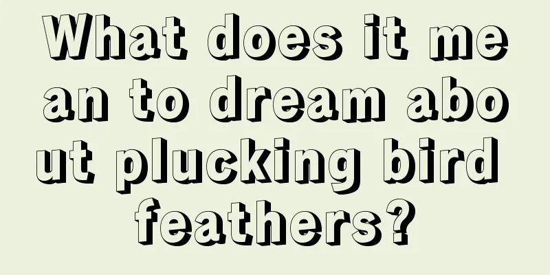 What does it mean to dream about plucking bird feathers?