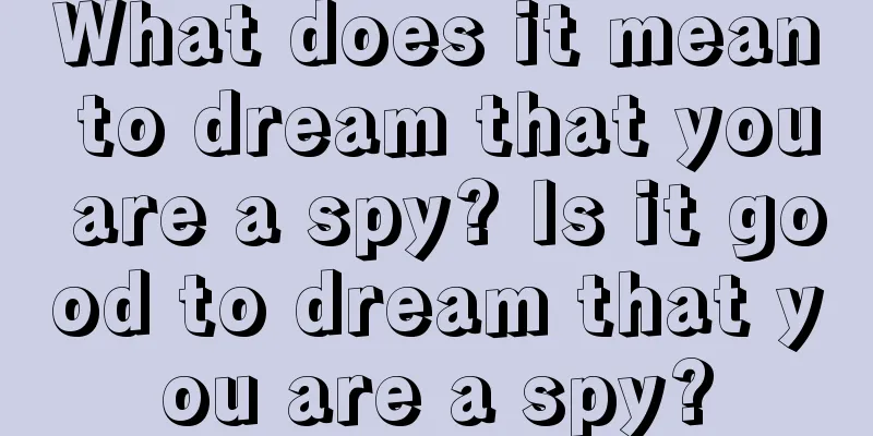 What does it mean to dream that you are a spy? Is it good to dream that you are a spy?