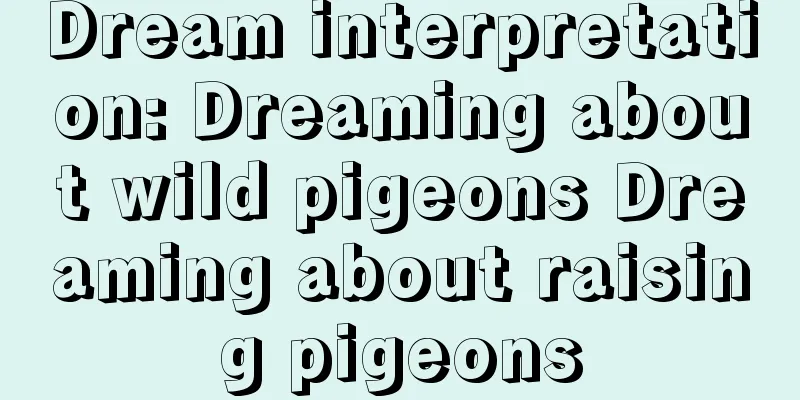 Dream interpretation: Dreaming about wild pigeons Dreaming about raising pigeons