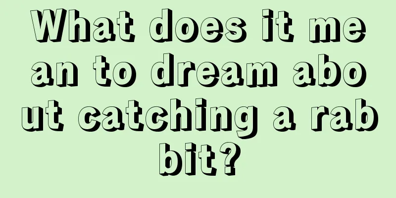 What does it mean to dream about catching a rabbit?