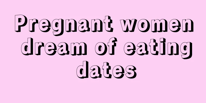 Pregnant women dream of eating dates