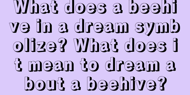 What does a beehive in a dream symbolize? What does it mean to dream about a beehive?