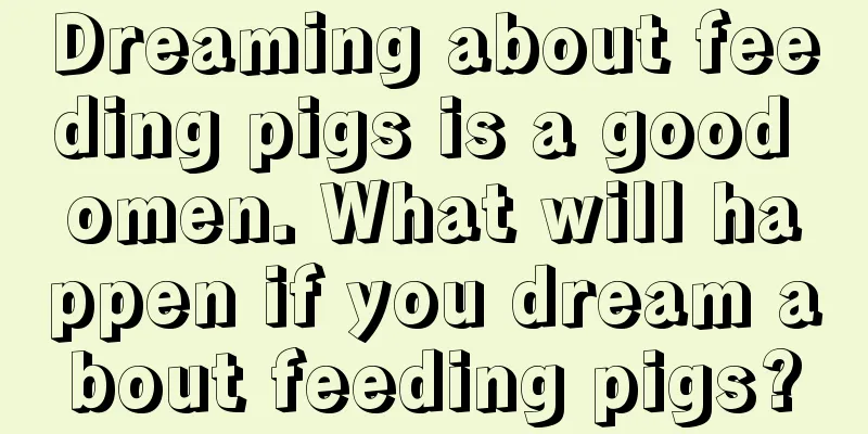 Dreaming about feeding pigs is a good omen. What will happen if you dream about feeding pigs?