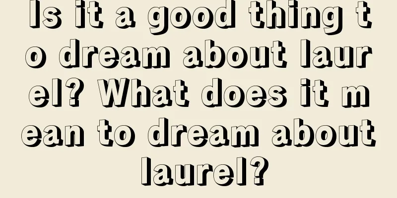 Is it a good thing to dream about laurel? What does it mean to dream about laurel?