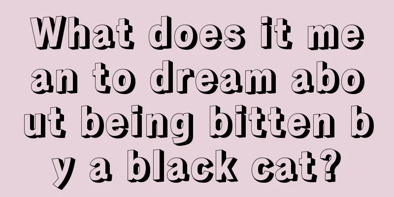 What does it mean to dream about being bitten by a black cat?