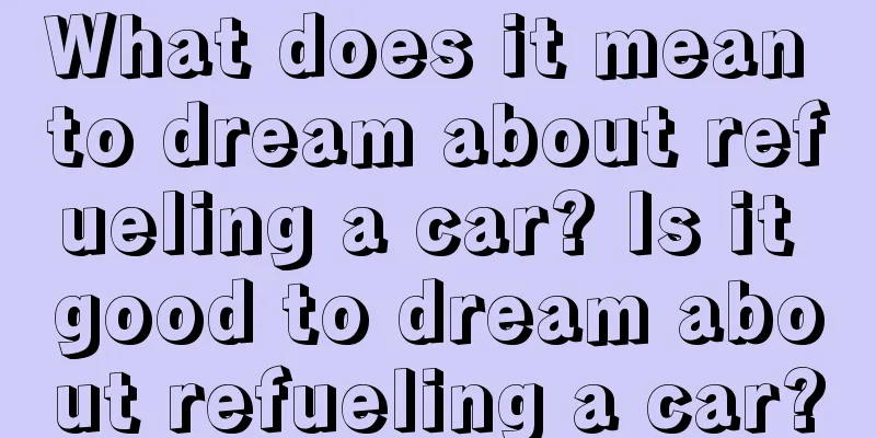 What does it mean to dream about refueling a car? Is it good to dream about refueling a car?