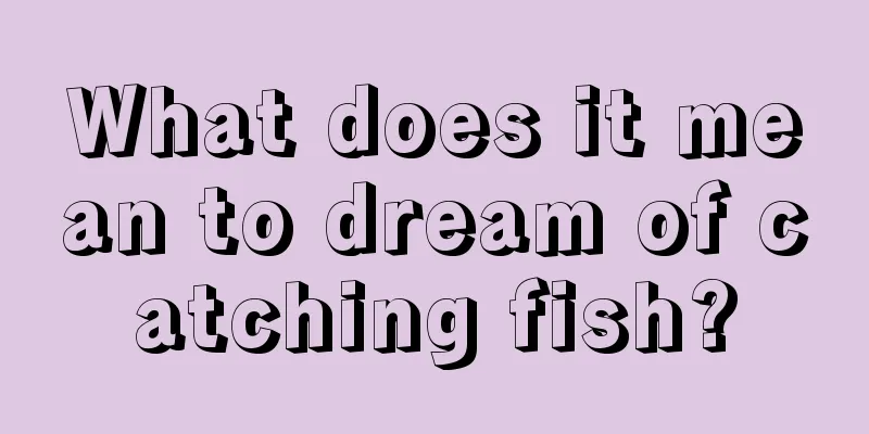 What does it mean to dream of catching fish?