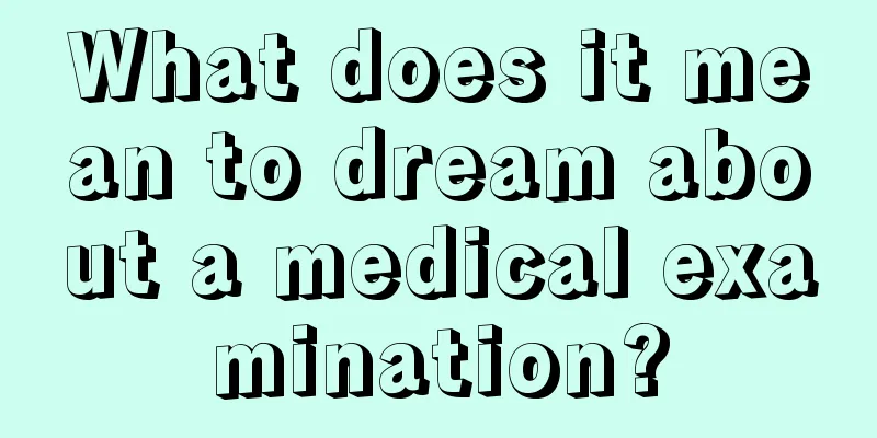 What does it mean to dream about a medical examination?