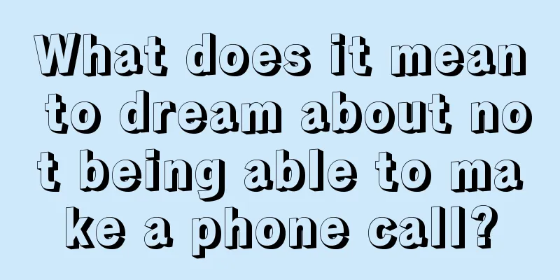 What does it mean to dream about not being able to make a phone call?