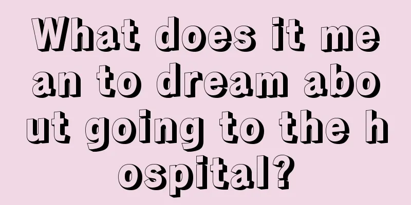 What does it mean to dream about going to the hospital?