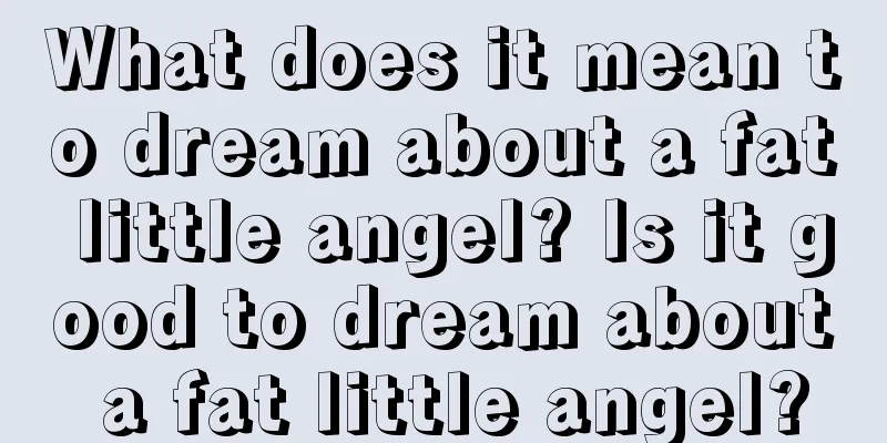 What does it mean to dream about a fat little angel? Is it good to dream about a fat little angel?