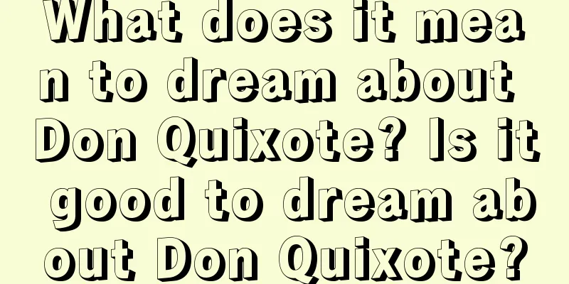 What does it mean to dream about Don Quixote? Is it good to dream about Don Quixote?