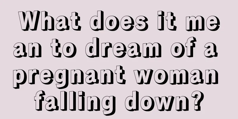 What does it mean to dream of a pregnant woman falling down?