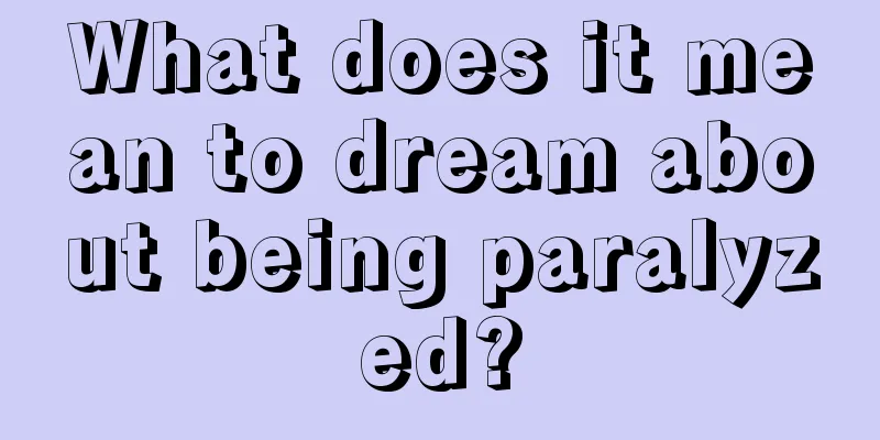 What does it mean to dream about being paralyzed?