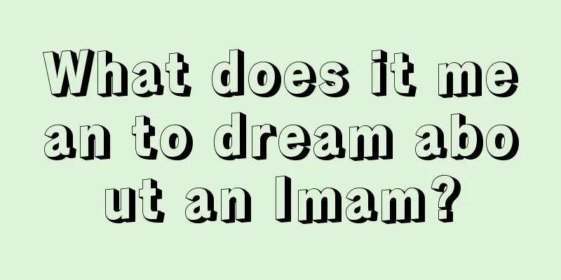 What does it mean to dream about an Imam?