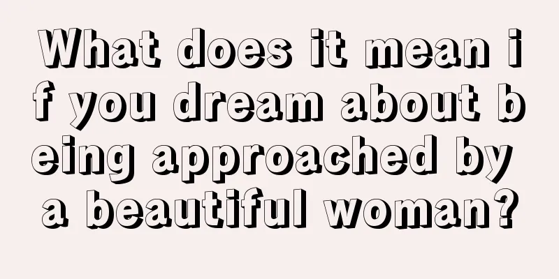 What does it mean if you dream about being approached by a beautiful woman?