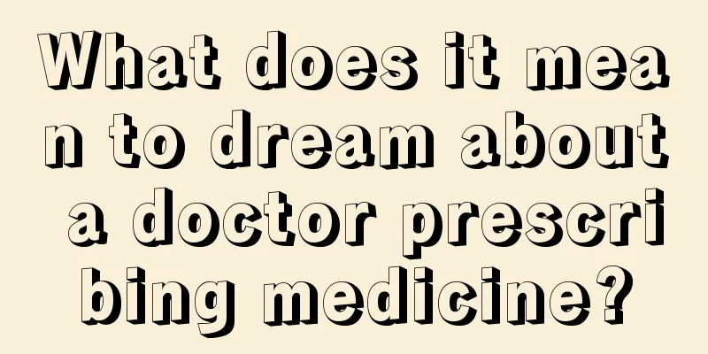 What does it mean to dream about a doctor prescribing medicine?