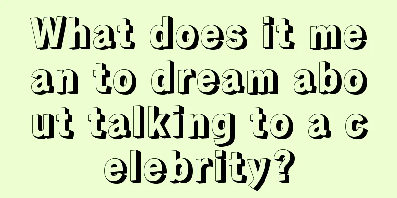 What does it mean to dream about talking to a celebrity?