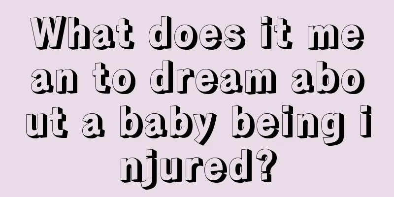 What does it mean to dream about a baby being injured?